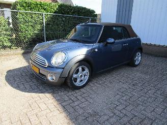 Coche accidentado Mini Cabrio 1.6 Cooper Chili Airco 6-Bak 2010/5