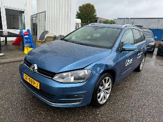 Voiture accidenté Volkswagen Golf 1.6 AUTOMAAT TDI Business Edition BJ 2015 400.123 KM 2015/5