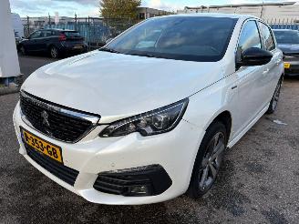 skadebil auto Peugeot 308 1.2 AUTOMAAT GT LINE PureTech Allure BJ 2018  BJ 2018 51.665 KM 2018/1