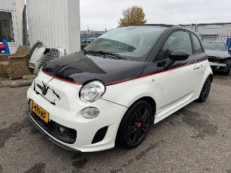 krockskadad bil auto Fiat 500C 1.4-16V Abarth AUTOMAAT BJ 2011 162.582 KM 2011/4
