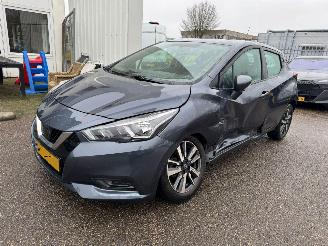 Vaurioauto  passenger cars Nissan Micra 0.9 IG-T Acenta 2018/5