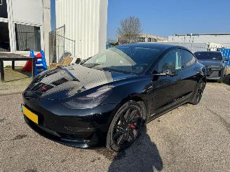 damaged passenger cars Tesla Model 3 Performance 462 PK AWD 75 kWh 2020/6