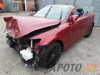 Salvage car Lexus IS IS C (E2), Cabrio, 2009 250 C 2.5 V6 24V 2013/1