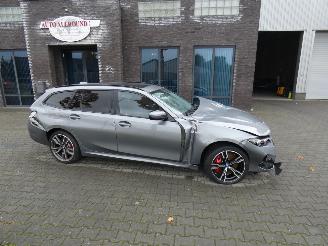 krockskadad bil auto BMW 3-serie Touring 320e M sport 2024/6