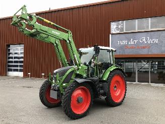 krockskadad bil machine Fendt  516 Vario mit frontlader 2026/4
