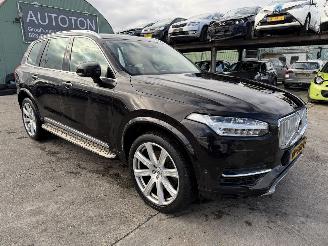 damaged passenger cars Volvo Xc-90 2.0 T8 Twin Engine 235KW Inscription AWD 7-Pers Clima Navi Led 2015/12