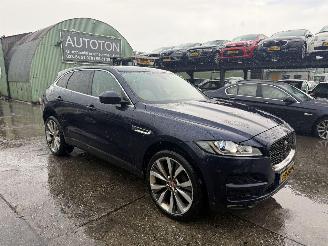 krockskadad bil auto Jaguar F-Pace 2.0D 132KW Autom. AWD Clima Navi Portfolio 2017/10