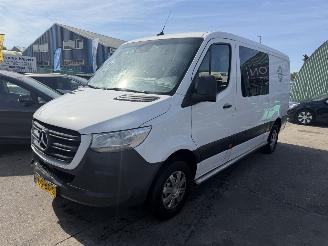 skadebil bedrijf Mercedes Sprinter 317 CDI Autom. 125KW Dubbel Cabine Clima Navi Camera L2H2 NAP 2021/3