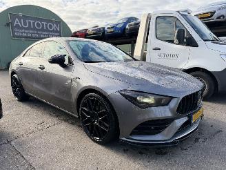 krockskadad bil auto Mercedes Cla-klasse 180 100KW Autom. Clima Navi Sfeerverlichting AMG-pakket Led 2020/6