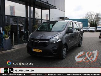 skadebil auto Opel Vivaro 1.6 CDTI L2H1 Dubbele cabine airco cruise navigatie marge 2016/3