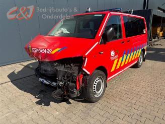 Vrakbiler auto Volkswagen Transporter Transporter T6, Van, 2015 / 2024 2.0 TDI 150 2017/11