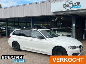 krockskadad bil auto BMW 3-serie 320d High Ex Schuif/kanteldak Climate Cruise Stoelverw. 2014/6
