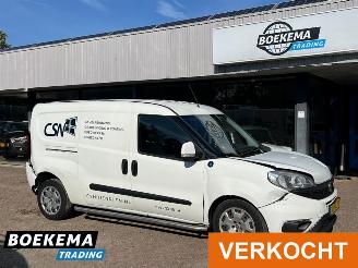krockskadad bil bedrijf Fiat Doblo Cargo 1.6 MJ 105PK L2 Maxi SX Navigatie Cruise Airco 2016/11