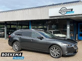 Voiture accidenté Mazda 6 Sportbreak 2.5 SkyActiv-G Aut Keyless HUD Navi Camera Stoelkoel. 2022/9