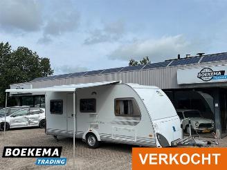 skadebil caravan Knaus  Sudwind 500 Mover Luifel Fietsendrager 2007/3