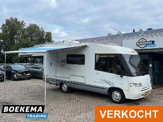 krockskadad bil camper Dethleffs  230/DETHLEFFS Globetrotter Airco Zonnepaneel Luifel Fietsendrager 2000/4