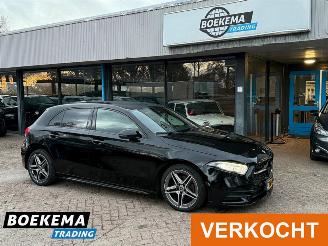 skadebil auto Mercedes A-klasse 180 Business Solution AMG ACC Navigatie Camera Stoelverw Zwarte-Hemel 2019/9