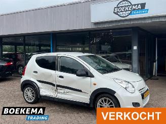 krockskadad bil auto Suzuki Alto 1.0 Comfort Leder Airco 5-Drs 2010/2