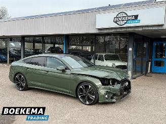 krockskadad bil auto Audi A5 Sportback 35 TFSI S-Line Pano Keyless ACC Stoelverw. Climate Navi 2023/10