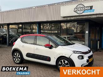 uszkodzony samochody osobowe Citroën C3 1.2 S&S Origins Glazen dak Navi Stoelverw. Climate Cruise PDC 2019/11