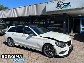 Coche accidentado Mercedes C-klasse 250 CDI 4MATIC Edition 1 AMG Panorama Burmester Luft 360-Camera 2016/11