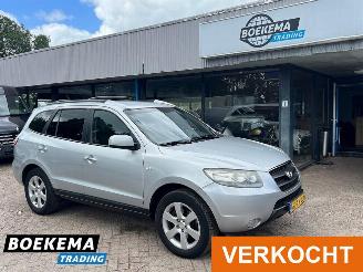 skadebil auto Hyundai Santa Fe 2.7i V6 Style LPG Navigatie Leer Stoelverw Camera 2007/5
