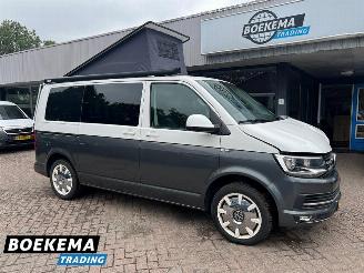 Avarii campere Volkswagen  Transporter 2.0 TDI 150PK DSG Camper Hefdak Luifel Fietsendrager Leer Stoelverwarming Navigatie Euro6 2017/11