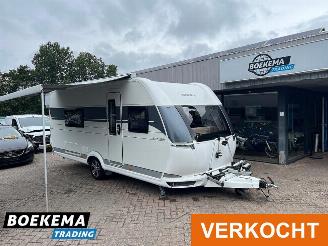 dañado caravana Hobby  540 WLU Excelent Enkele Bedden Airco Mover Luivel 2021/3