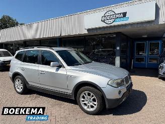 skadebil auto BMW X3 2.0i Executive Leer Stoelverwarming Clima Cruise 2007/8