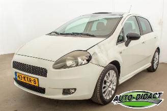 Schadeauto Fiat Grande Punto 1.4 Elek dak NeroBianco 2009/12