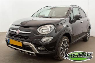 damaged passenger cars Fiat 500 X Cross 1.4 Turbo Automaat 57.581 km Clima Navi Leder MultiAir CrossPlus 2018/6