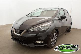 krockskadad bil auto Nissan Micra 0.9 69.558 km Clima Navi Camera 2018/12