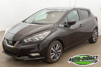 Vaurioauto  passenger cars Nissan Micra 0.9 N-Design Clima Navi Camera 2018/12