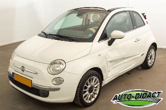 škoda osobní automobily Fiat 500 Cabrio 1.2 Automaat Airco Lounge 2010/8