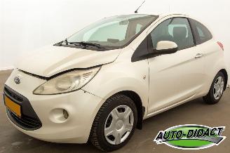 krockskadad bil auto Ford Ka 1.2 Benzine/LPG Airco Titanium X start/stop 2011/5