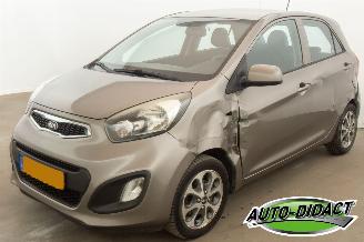 uszkodzony samochody osobowe Kia Picanto 1.0 CVVT Airco Navi ISG Comfort Pack 2013/5