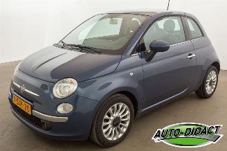 Coche accidentado Fiat 500 0.9 TwinAir Pano Airco Lounge 2013/12