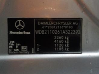 Mercedes E-klasse E (W211) Sedan 3.2 E-320 CDI 24V (OM648.961) [150kW]  (11-2002/03-2005=
) picture 6