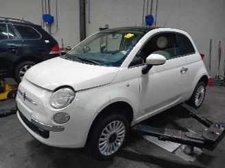 Vrakbiler auto Fiat 500 500 (312) Hatchback 1.2 69 (169.A.4000) [51kW]  (10-2007/...) 2012