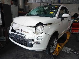 Vrakbiler auto Fiat 500 500 (312) Hatchback 1.2 69 (169.A.4000(Euro 5)) [51kW]  (07-2007/...) 2010