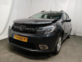 krockskadad bil auto Dacia Logan Logan MCV II/Sandero Wagon (7S) Combi 0.9 TCE 12V (H4B-408(H4B-B4)) [6=
6kW]  (02-2013/...) 2018/8