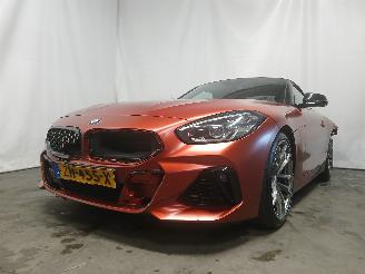 Damaged car BMW Z4 Z4 Roadster (G29) Cabrio M40i 3.0 Twin Power Turbo 24V (B58-B30C) [250=
kW]  (11-2018/...) 2019/6