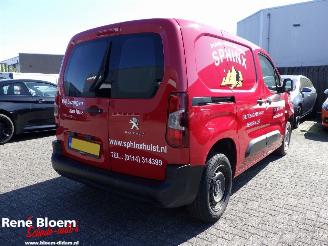 damaged commercial vehicles Peugeot Partner 1.5 Blue HDI Premium 75pk 2021/3