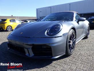 krockskadad bil auto Porsche 911 992.2 Carrera Cabrio 395pk 2024/9