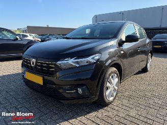 uszkodzony samochody osobowe Dacia Sandero 1.0 TCE 90 Comfort 2022/9
