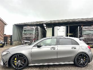 skadebil auto Mercedes A-klasse AMG 45S 4Matic+ 495pk aut Edition 1 - pano - schaalstoelen - hud - sterrenhemel - ppf folie - matgrijs - 20 inch 2020/1