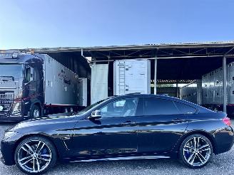 Schadeauto BMW 4-serie 418i 136pk aut high exe M-sport - nap - schuifdak - head up - keyless - leer - trekh - 19 inch lmv 2018/11