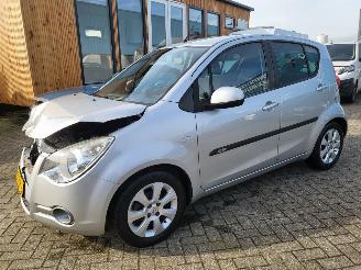 Coche accidentado Opel Agila INCL ONDERDELEN 1.0 benz 48 kw af fabriek LPG ,AIRCO, NAP 2010/10