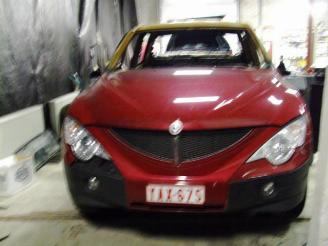Schadeauto Ssang yong Actyon a200 sports 4x4 escape automaat 2010/2