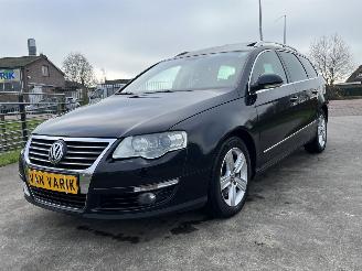 krockskadad bil auto Volkswagen Passat VARIANT 2.0TDi - 125kW Highline - perfect rijdende auto - ingeruild - trekhaak - winterset 2009/6